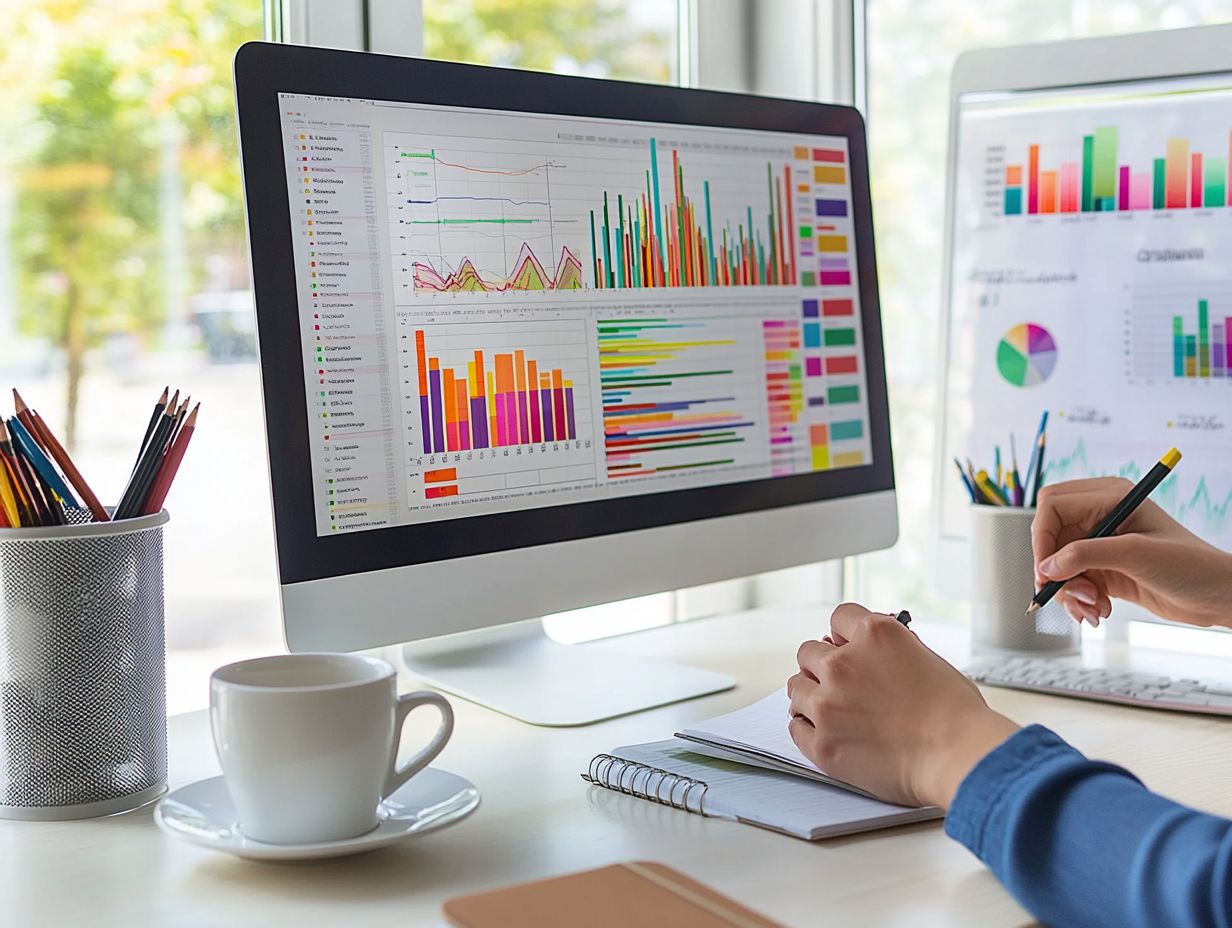 Infographic illustrating how to identify and address performance gaps