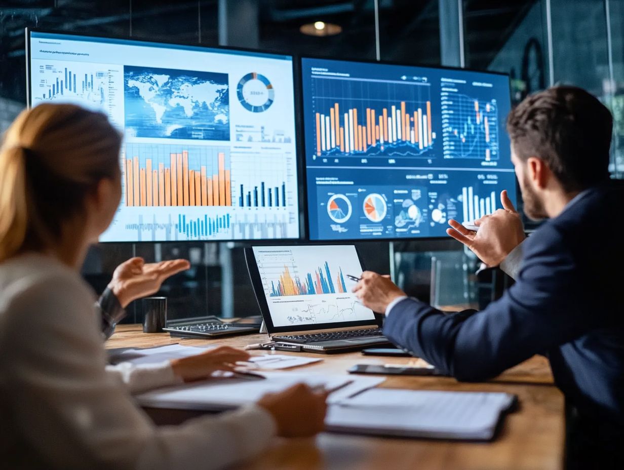 Graphic showing customization options in performance management tools